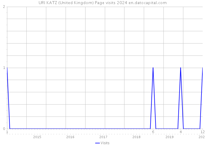 URI KATZ (United Kingdom) Page visits 2024 