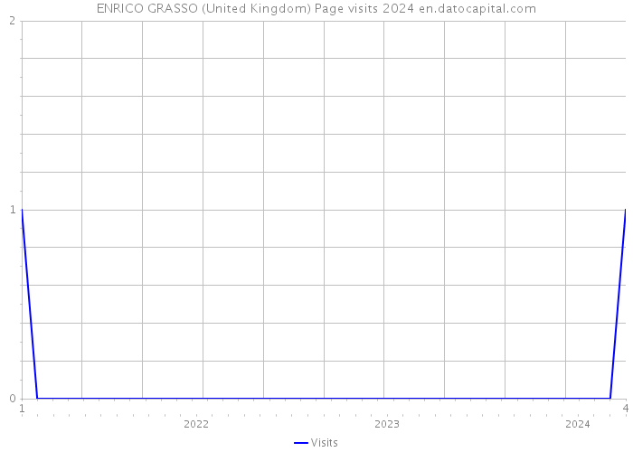 ENRICO GRASSO (United Kingdom) Page visits 2024 
