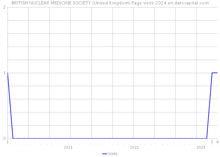 BRITISH NUCLEAR MEDICINE SOCIETY (United Kingdom) Page visits 2024 