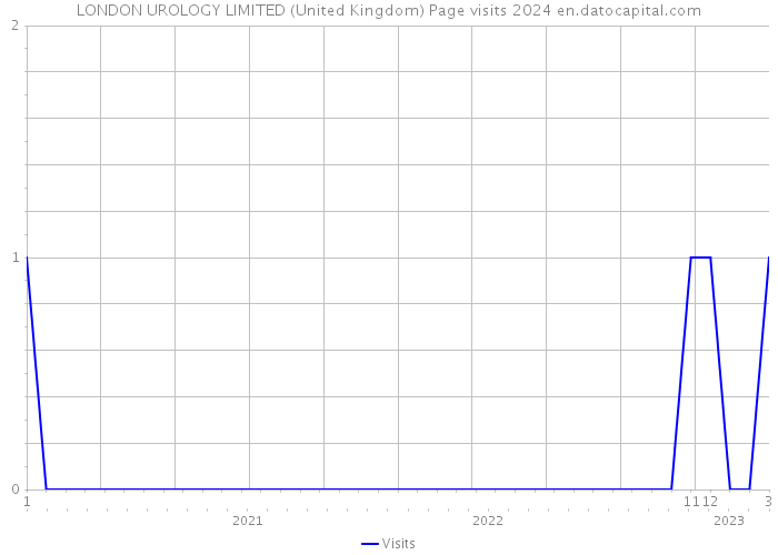 LONDON UROLOGY LIMITED (United Kingdom) Page visits 2024 