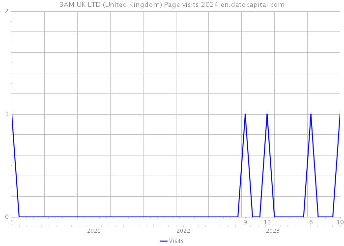 3AM UK LTD (United Kingdom) Page visits 2024 