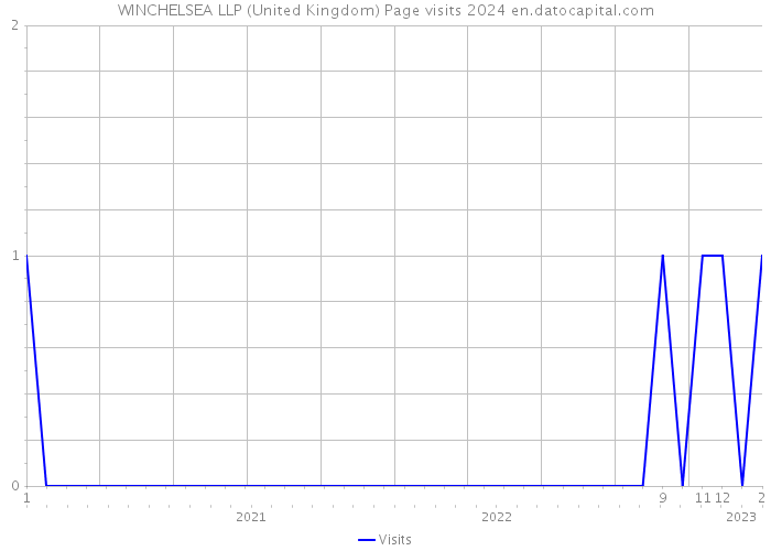 WINCHELSEA LLP (United Kingdom) Page visits 2024 