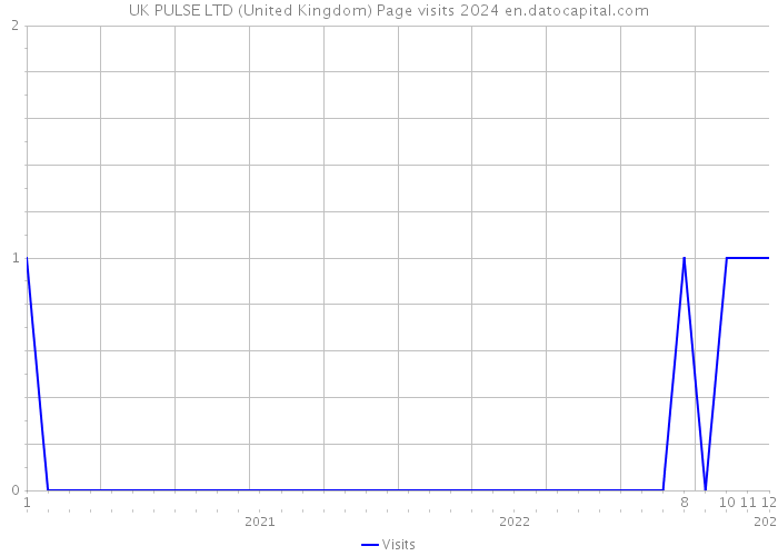UK PULSE LTD (United Kingdom) Page visits 2024 