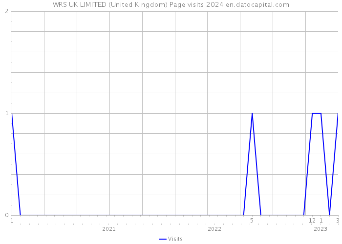 WRS UK LIMITED (United Kingdom) Page visits 2024 