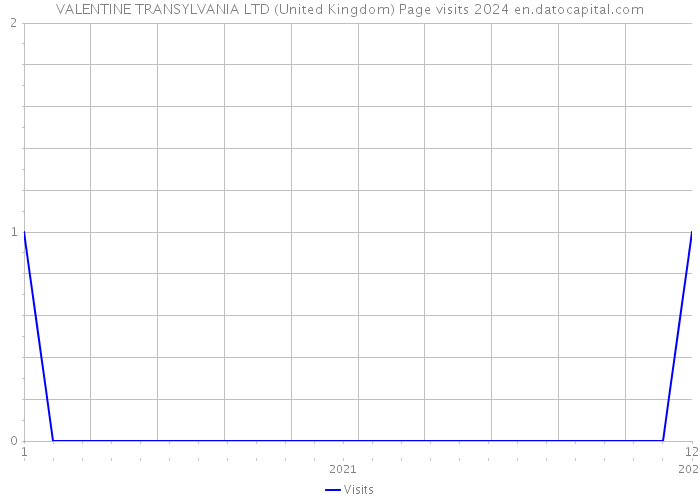 VALENTINE TRANSYLVANIA LTD (United Kingdom) Page visits 2024 