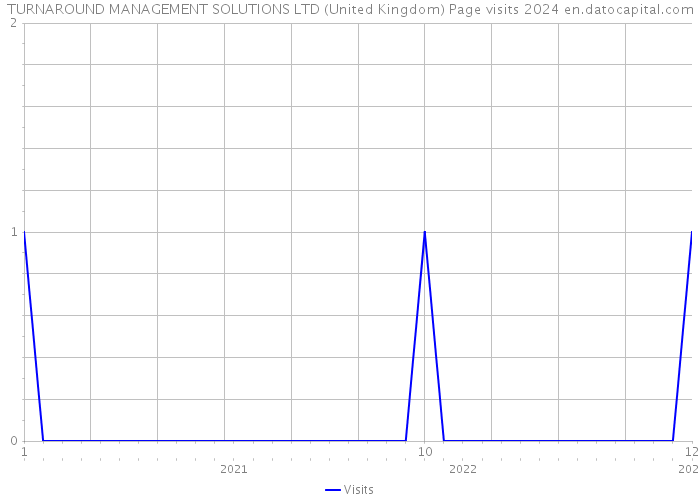 TURNAROUND MANAGEMENT SOLUTIONS LTD (United Kingdom) Page visits 2024 