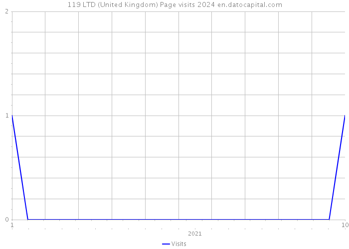 119 LTD (United Kingdom) Page visits 2024 