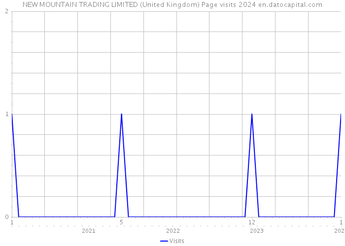 NEW MOUNTAIN TRADING LIMITED (United Kingdom) Page visits 2024 
