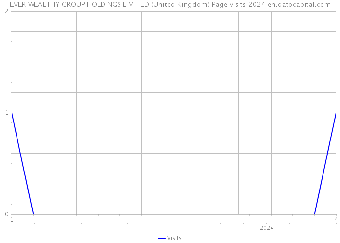 EVER WEALTHY GROUP HOLDINGS LIMITED (United Kingdom) Page visits 2024 