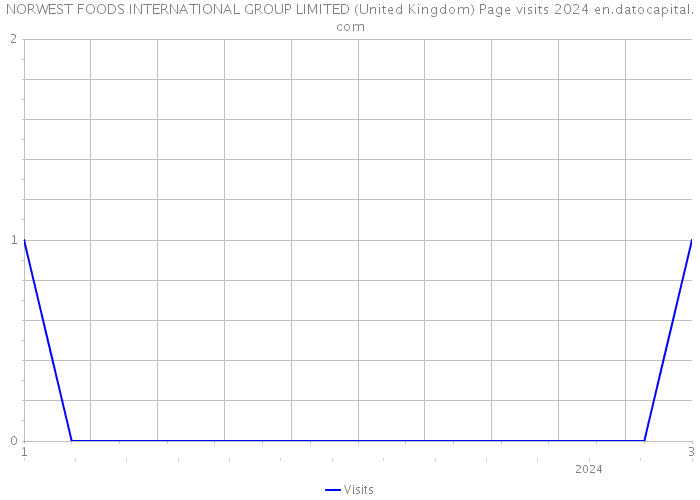 NORWEST FOODS INTERNATIONAL GROUP LIMITED (United Kingdom) Page visits 2024 