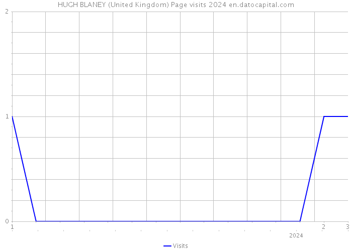 HUGH BLANEY (United Kingdom) Page visits 2024 