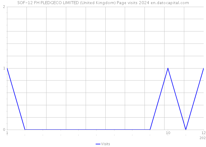 SOF-12 FH PLEDGECO LIMITED (United Kingdom) Page visits 2024 
