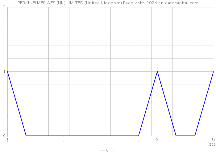 PERKINELMER AES (UK) LIMITED (United Kingdom) Page visits 2024 