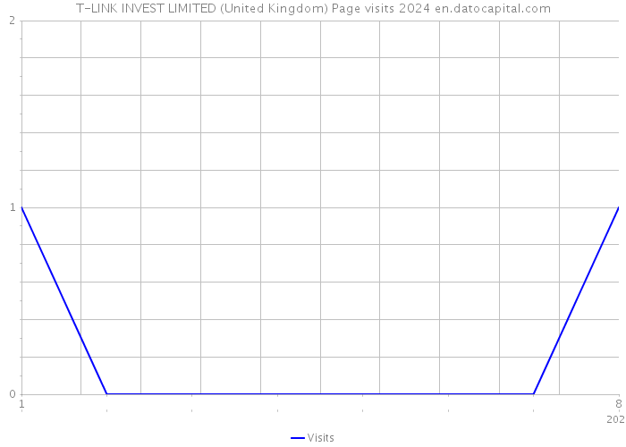 T-LINK INVEST LIMITED (United Kingdom) Page visits 2024 