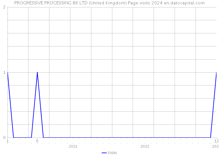 PROGRESSIVE PROCESSING 86 LTD (United Kingdom) Page visits 2024 