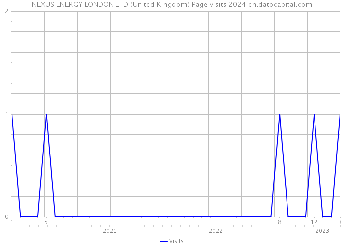 NEXUS ENERGY LONDON LTD (United Kingdom) Page visits 2024 