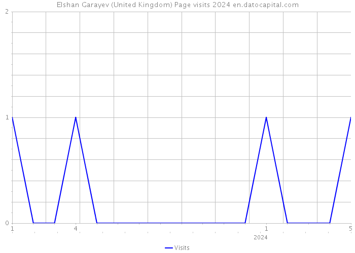 Elshan Garayev (United Kingdom) Page visits 2024 
