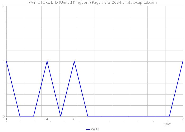 PAYFUTURE LTD (United Kingdom) Page visits 2024 