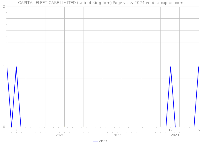 CAPITAL FLEET CARE LIMITED (United Kingdom) Page visits 2024 