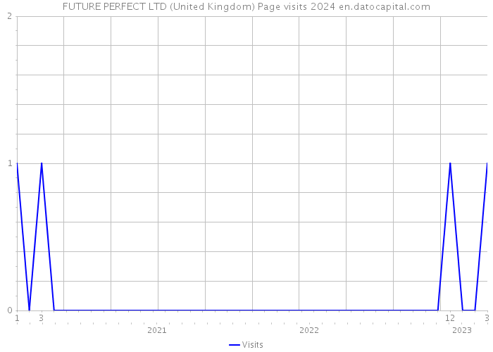 FUTURE PERFECT LTD (United Kingdom) Page visits 2024 