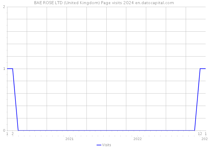 BAE ROSE LTD (United Kingdom) Page visits 2024 
