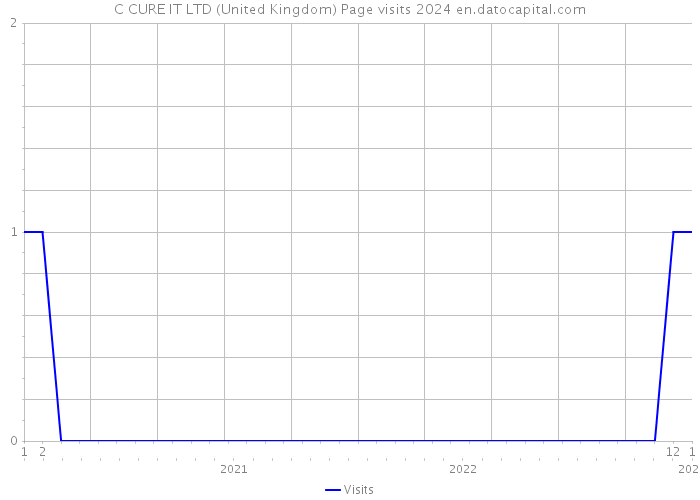 C CURE IT LTD (United Kingdom) Page visits 2024 