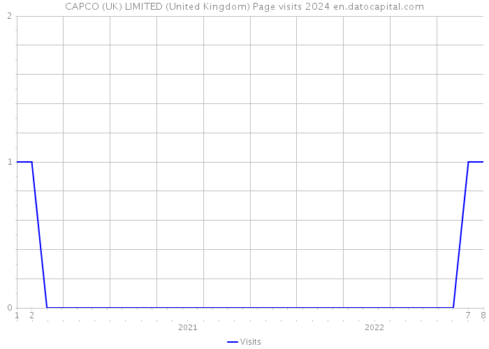 CAPCO (UK) LIMITED (United Kingdom) Page visits 2024 