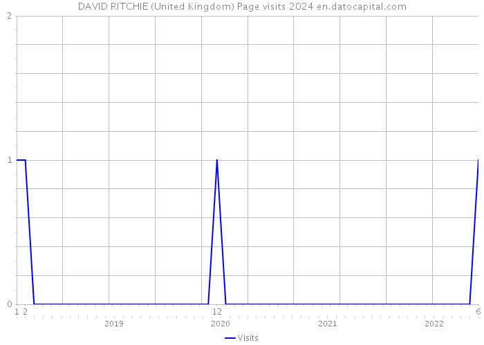 DAVID RITCHIE (United Kingdom) Page visits 2024 