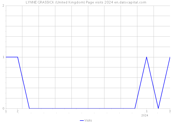 LYNNE GRASSICK (United Kingdom) Page visits 2024 