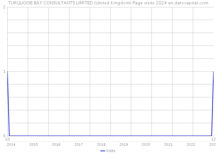 TURQUOISE BAY CONSULTANTS LIMITED (United Kingdom) Page visits 2024 