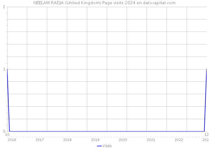 NEELAM RADJA (United Kingdom) Page visits 2024 