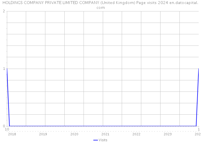 HOLDINGS COMPANY PRIVATE LIMITED COMPANY (United Kingdom) Page visits 2024 