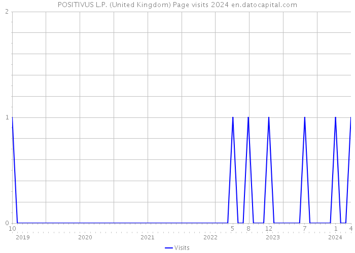 POSITIVUS L.P. (United Kingdom) Page visits 2024 