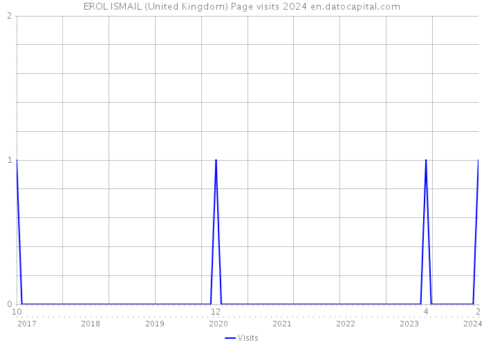 EROL ISMAIL (United Kingdom) Page visits 2024 
