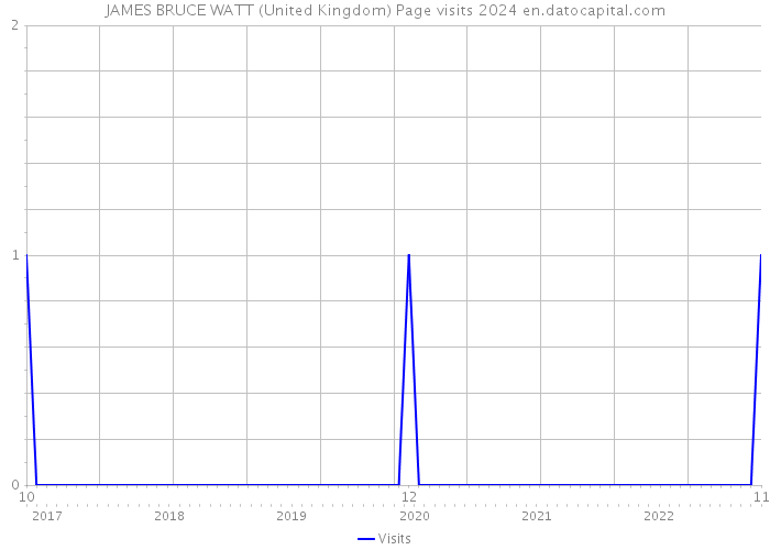 JAMES BRUCE WATT (United Kingdom) Page visits 2024 
