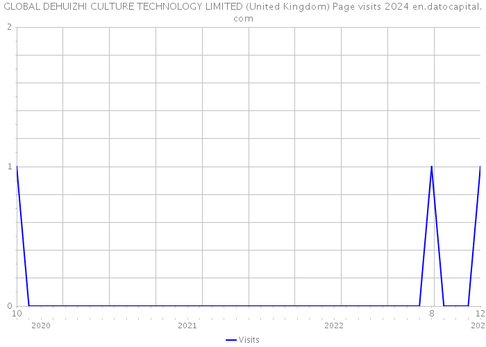 GLOBAL DEHUIZHI CULTURE TECHNOLOGY LIMITED (United Kingdom) Page visits 2024 