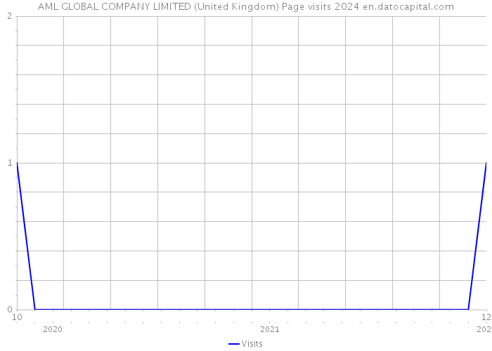 AML GLOBAL COMPANY LIMITED (United Kingdom) Page visits 2024 