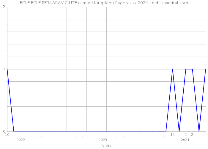 EGLE EGLE PERNARAVICIUTE (United Kingdom) Page visits 2024 