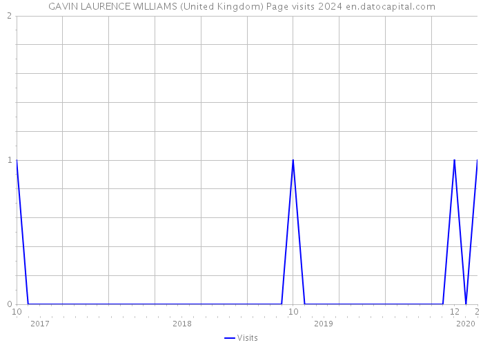 GAVIN LAURENCE WILLIAMS (United Kingdom) Page visits 2024 