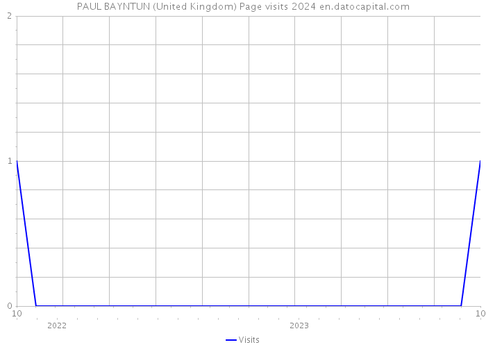 PAUL BAYNTUN (United Kingdom) Page visits 2024 