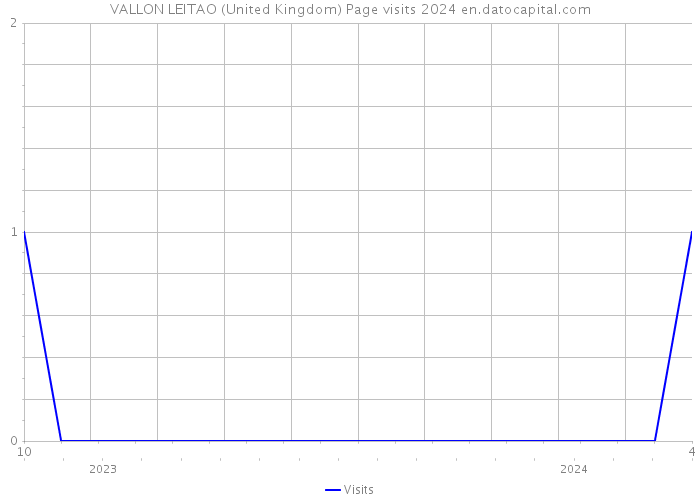 VALLON LEITAO (United Kingdom) Page visits 2024 