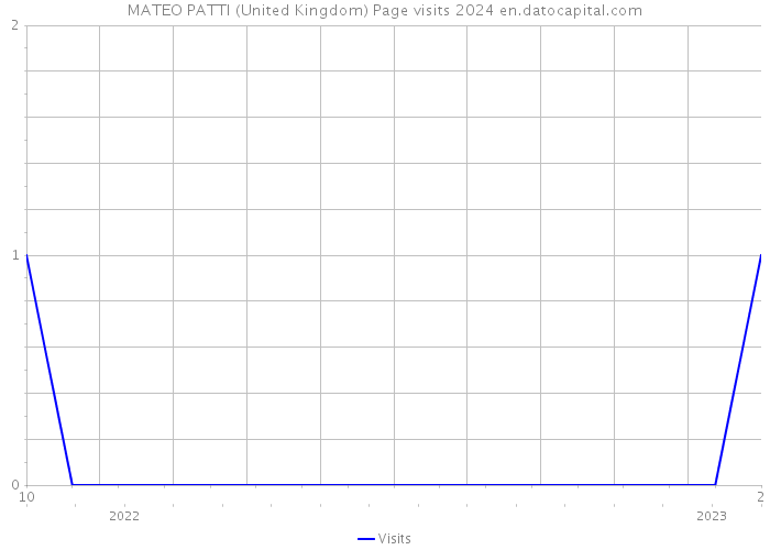 MATEO PATTI (United Kingdom) Page visits 2024 