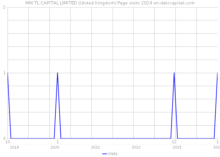 MM TL CAPITAL LIMITED (United Kingdom) Page visits 2024 