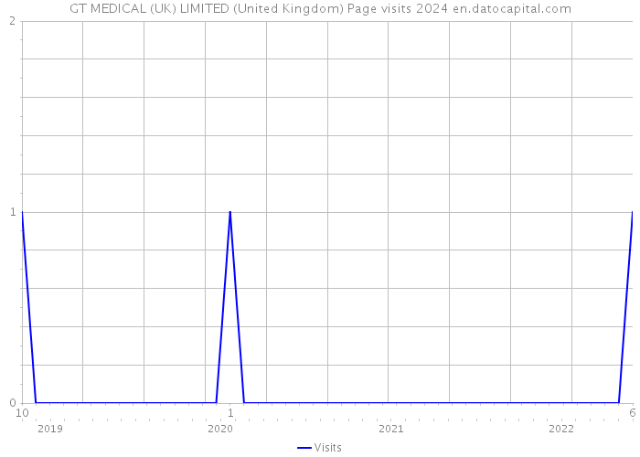 GT MEDICAL (UK) LIMITED (United Kingdom) Page visits 2024 