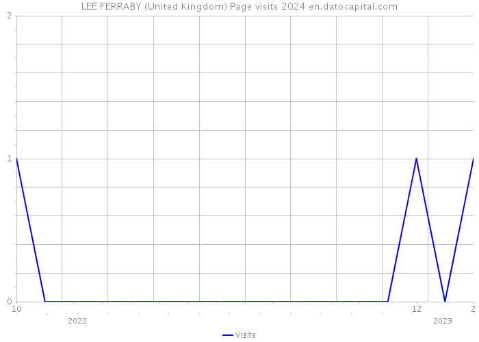 LEE FERRABY (United Kingdom) Page visits 2024 