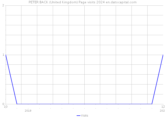 PETER BACK (United Kingdom) Page visits 2024 