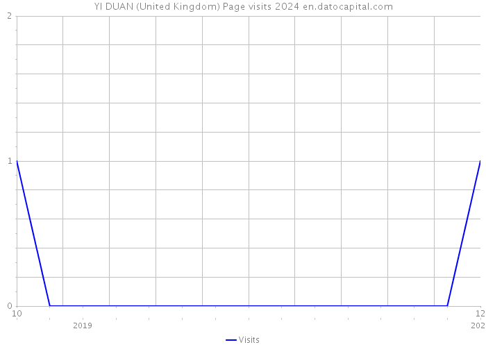 YI DUAN (United Kingdom) Page visits 2024 