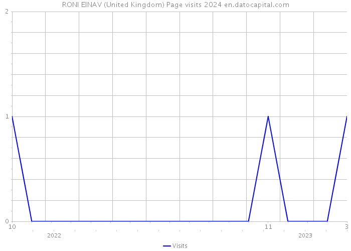 RONI EINAV (United Kingdom) Page visits 2024 