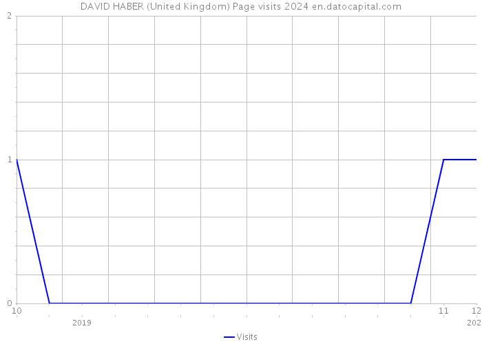 DAVID HABER (United Kingdom) Page visits 2024 