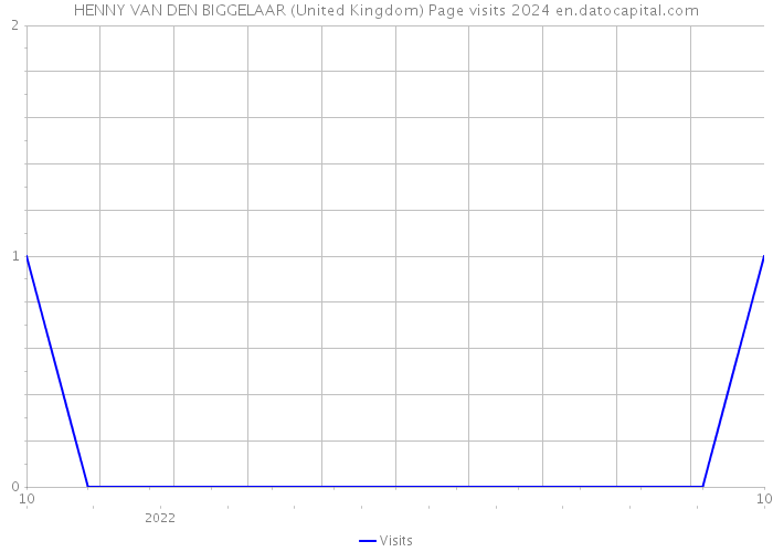 HENNY VAN DEN BIGGELAAR (United Kingdom) Page visits 2024 